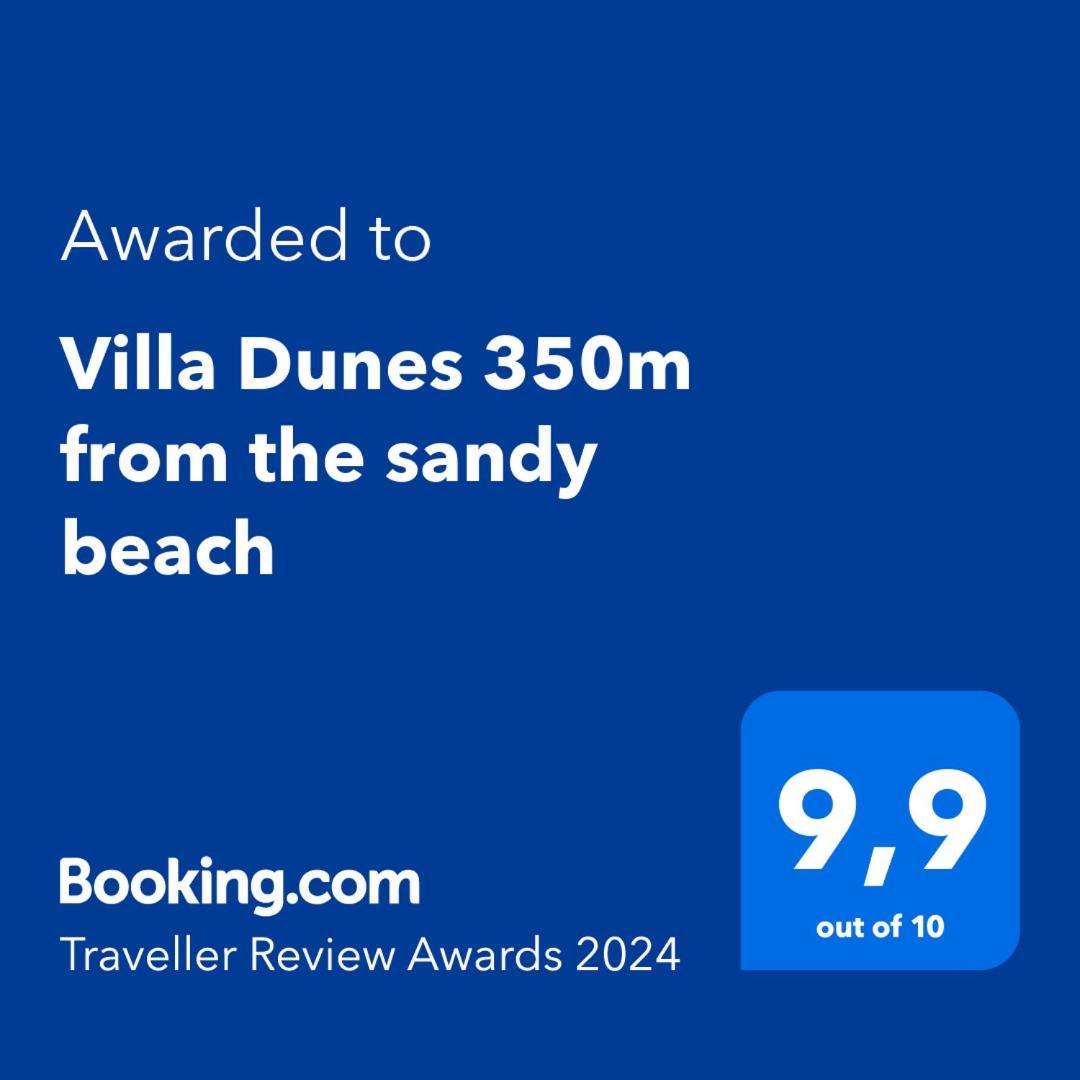 Villa Dunes 350M From The Sandy Beach Калогрия Экстерьер фото